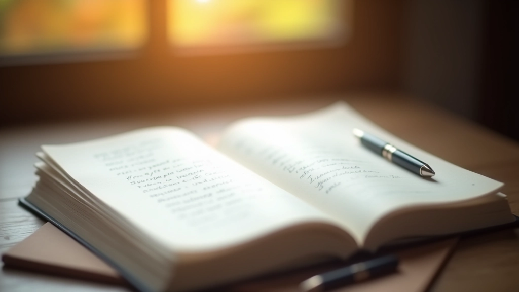 Caderno aberto mostrando anotações de tipografia com exemplos de diferentes combinações de fontes